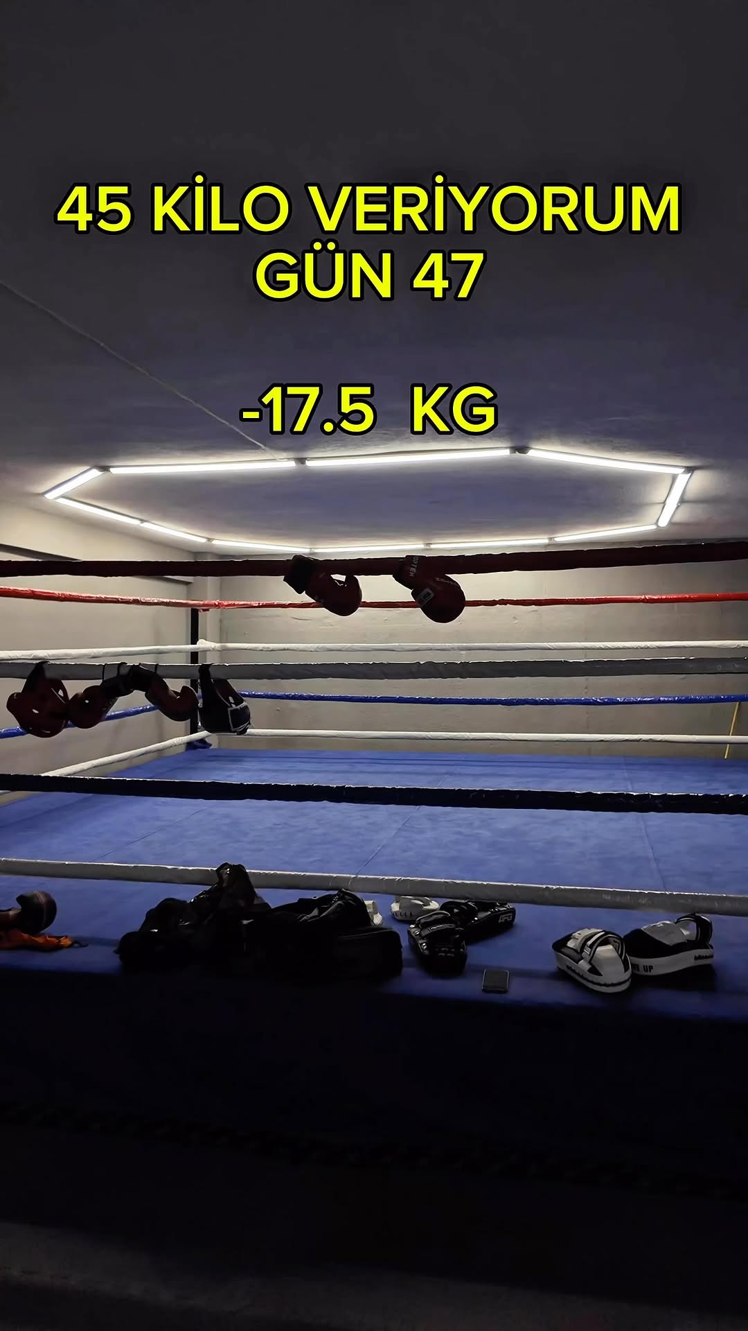 Bugün 47. gün. 707 kalori yaktım, boks tamam ✅ Kilo yine bir adım geriledi: 126.5 📉 Bu işin sırrı sabırda. Her gün emek, her gün devam.