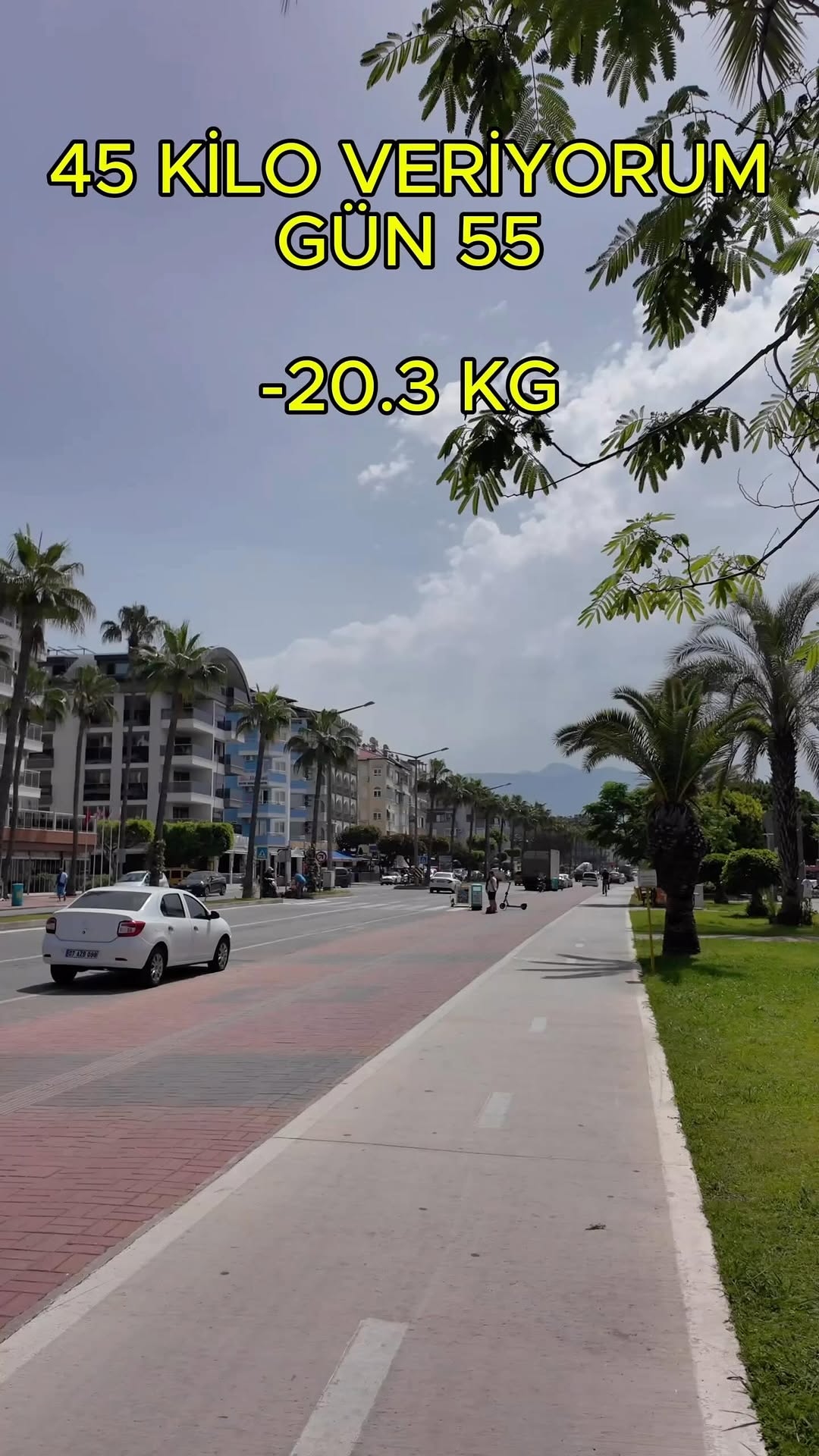 Bugün 55. gün. 5 kilometre yürüyerek 723 kalori yaktım. Bazen ritim değişir, bazen tempo… ama yön hep aynı kalır.